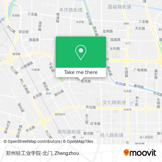 郑州轻工业学院-北门 map