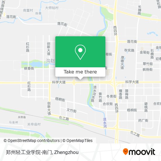 郑州轻工业学院-南门 map