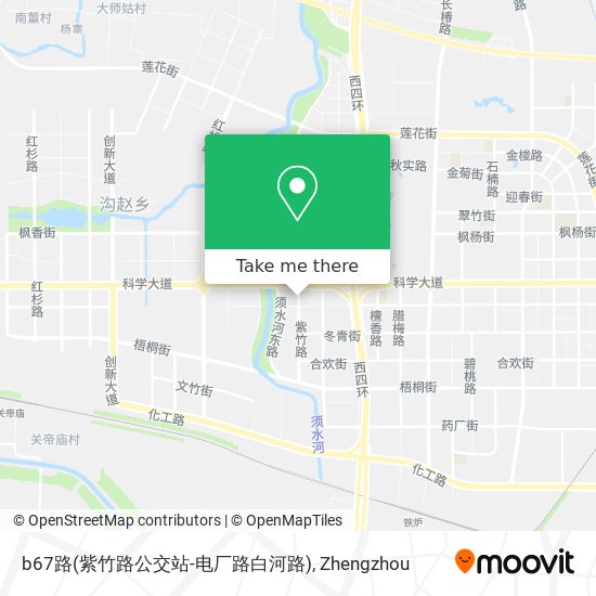 b67路(紫竹路公交站-电厂路白河路) map
