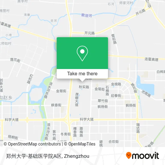 郑州大学-基础医学院A区 map