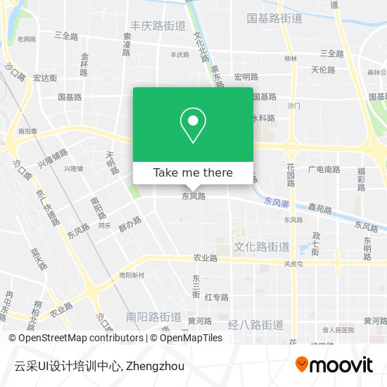 云采UI设计培训中心 map