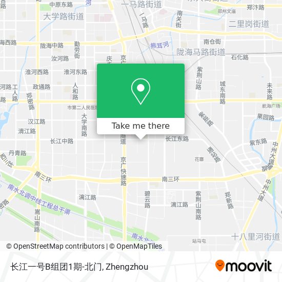 长江一号B组团1期-北门 map