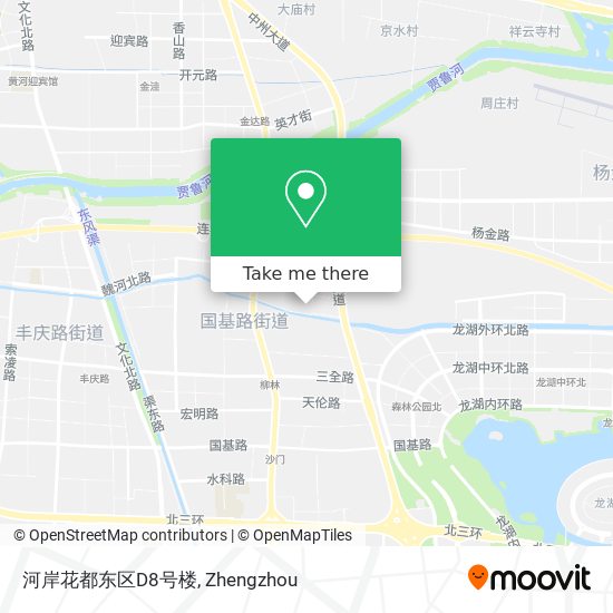 河岸花都东区D8号楼 map