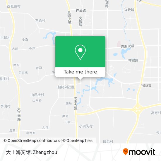 大上海宾馆 map
