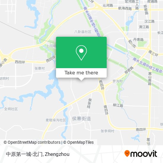 中原第一城-北门 map