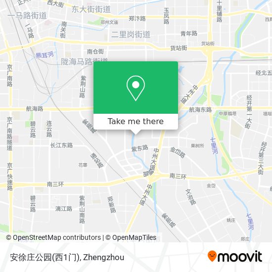 安徐庄公园(西1门) map