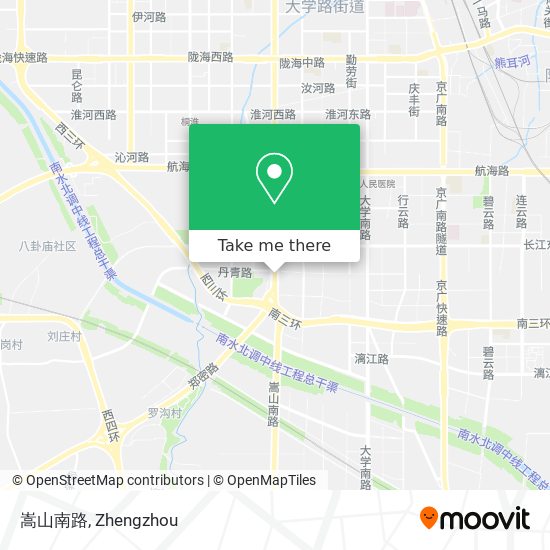 嵩山南路 map