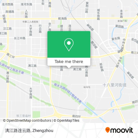 漓江路连云路 map