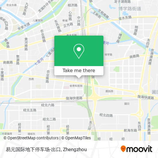 易元国际地下停车场-出口 map
