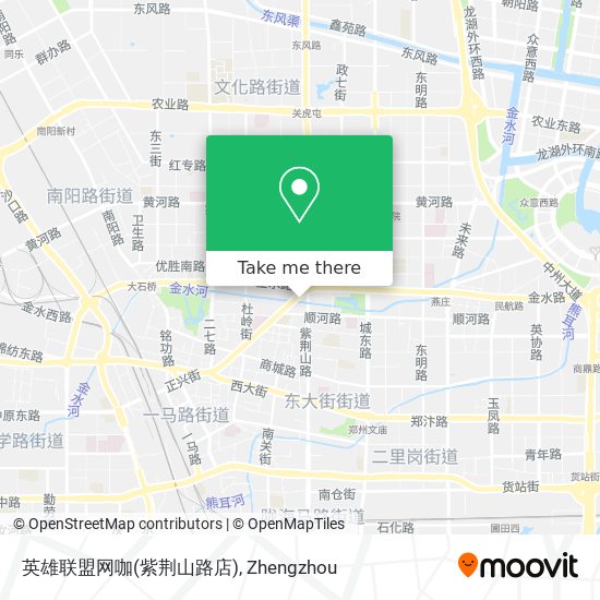 英雄联盟网咖(紫荆山路店) map