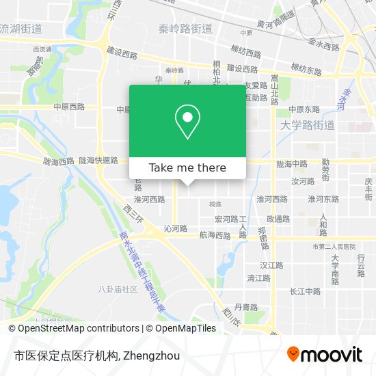 市医保定点医疗机构 map