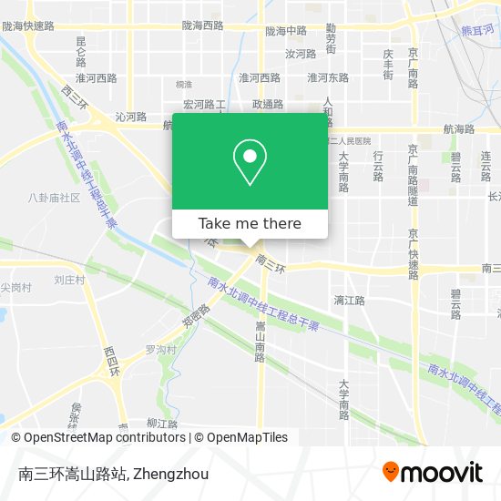 南三环嵩山路站 map