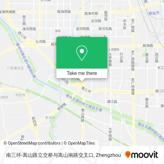 南三环-嵩山路立交桥与嵩山南路交叉口 map