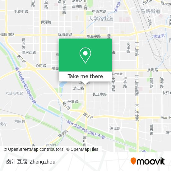 卤汁豆腐 map