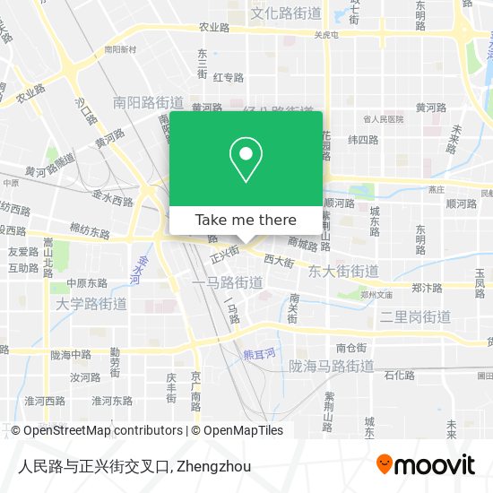 人民路与正兴街交叉口 map