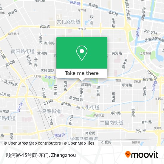 顺河路45号院-东门 map