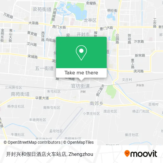开封兴和假日酒店火车站店 map