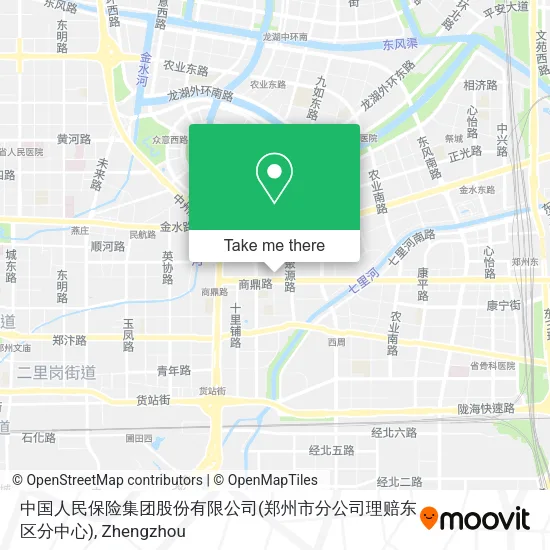 中国人民保险集团股份有限公司(郑州市分公司理赔东区分中心) map