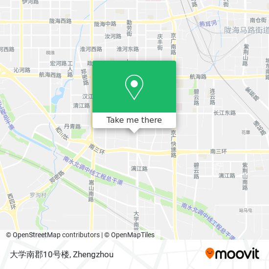 大学南郡10号楼 map