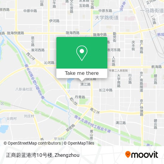 正商蔚蓝港湾10号楼 map