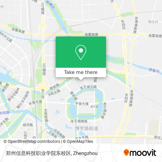 郑州信息科技职业学院东校区 map