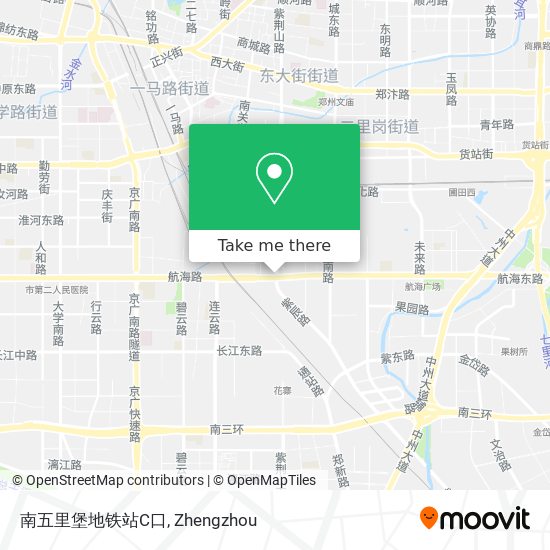 南五里堡地铁站C口 map