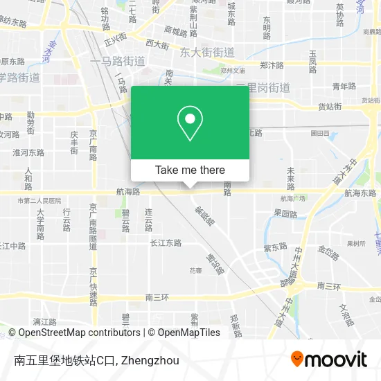 南五里堡地铁站C口 map