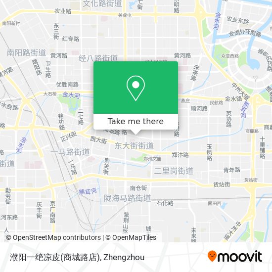 濮阳一绝凉皮(商城路店) map
