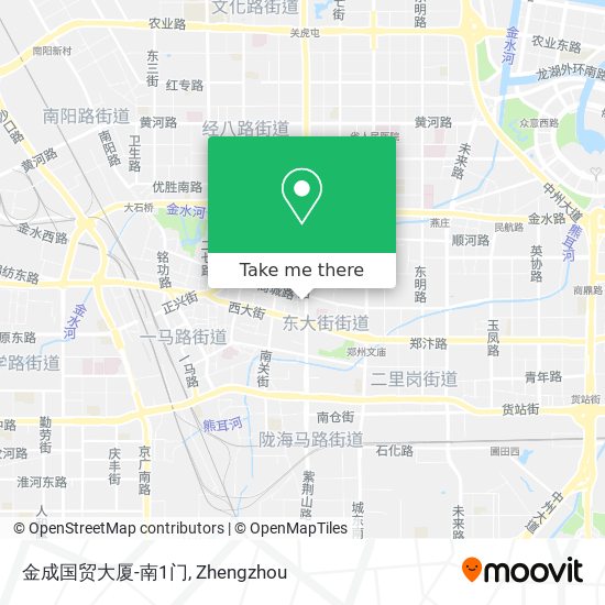 金成国贸大厦-南1门 map