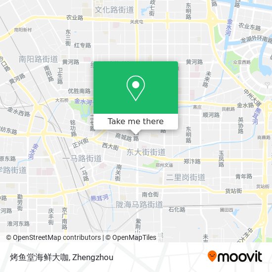 烤鱼堂海鲜大咖 map