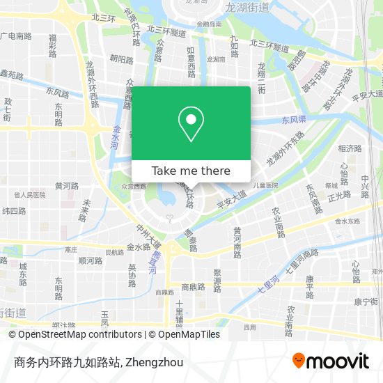 商务内环路九如路站 map