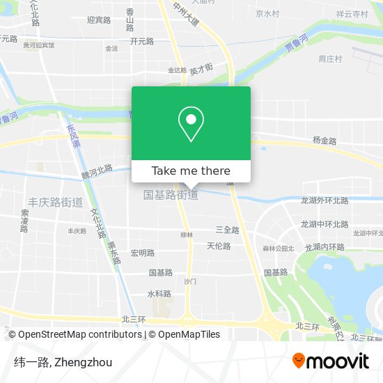 纬一路 map