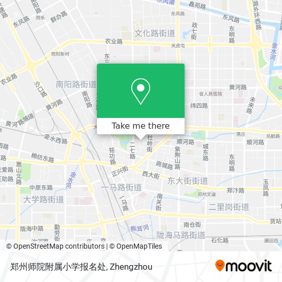 郑州师院附属小学报名处 map