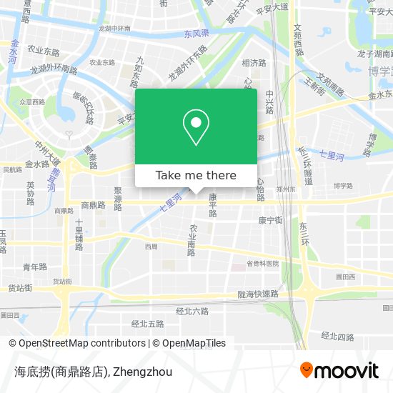 海底捞(商鼎路店) map