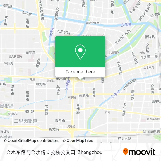 金水东路与金水路立交桥交叉口 map
