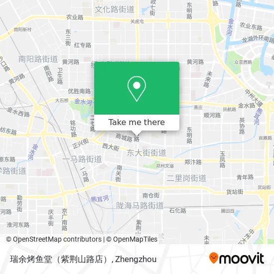 瑞余烤鱼堂（紫荆山路店） map