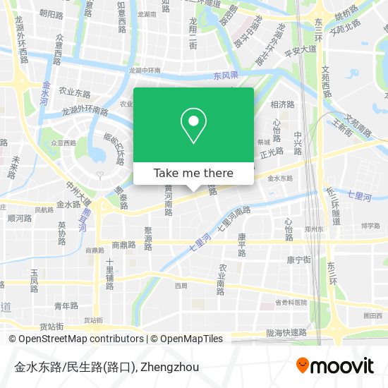 金水东路/民生路(路口) map