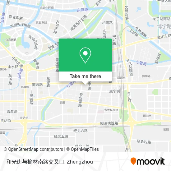 和光街与榆林南路交叉口 map