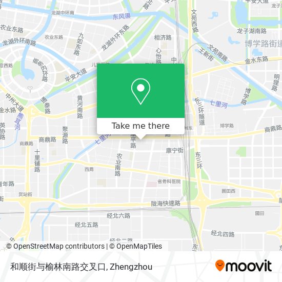 和顺街与榆林南路交叉口 map