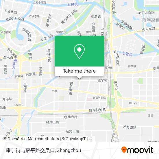 康宁街与康平路交叉口 map