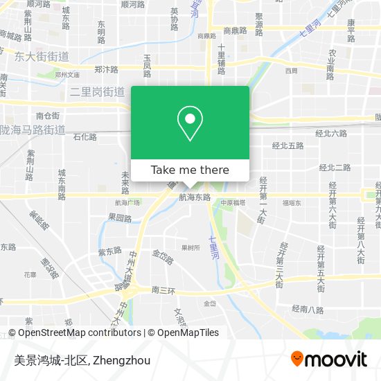美景鸿城-北区 map