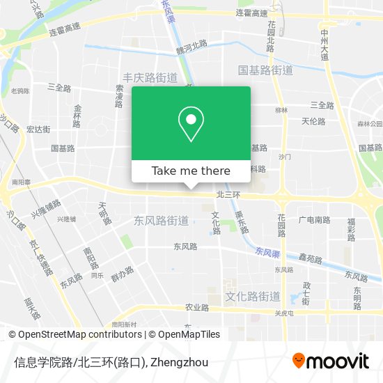 信息学院路/北三环(路口) map