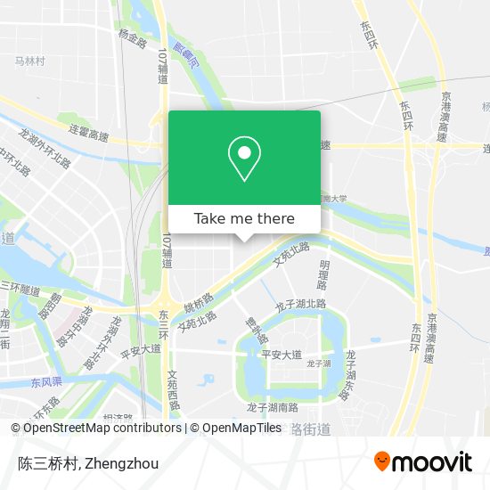 陈三桥村 map