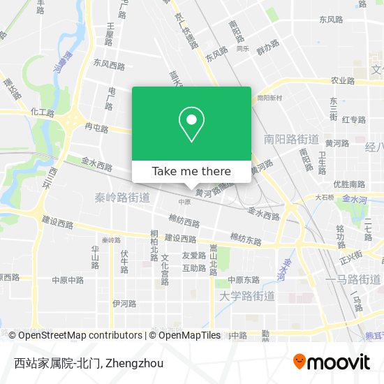 西站家属院-北门 map