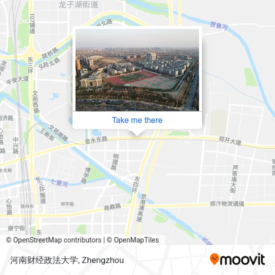 河南财经政法大学 map