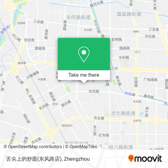 舌尖上的炒面(东风路店) map