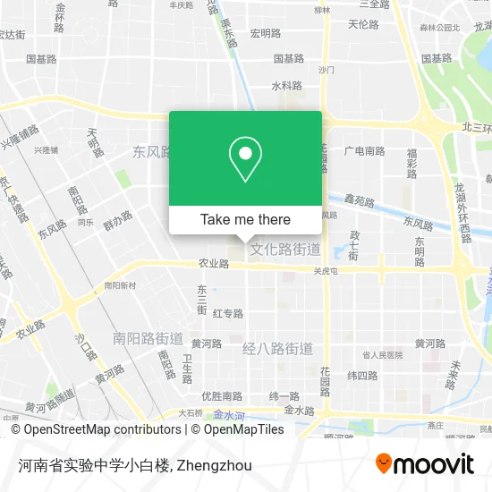 河南省实验中学小白楼 map