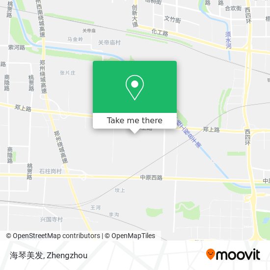海琴美发 map