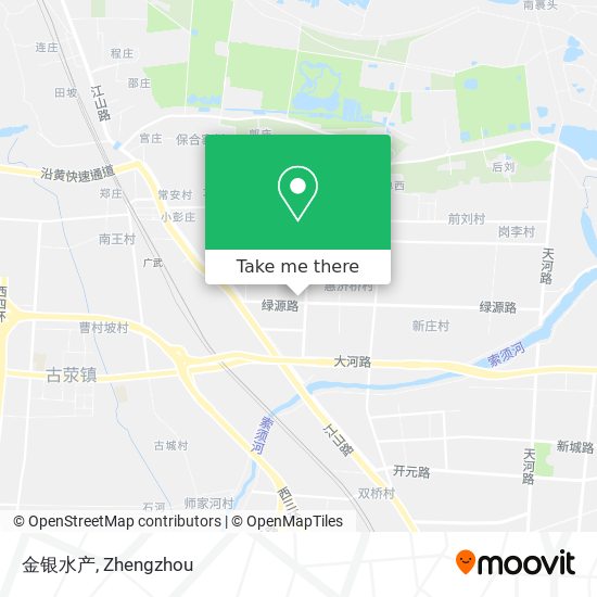 金银水产 map
