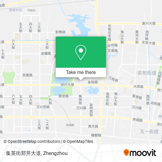 集英街郑开大道 map